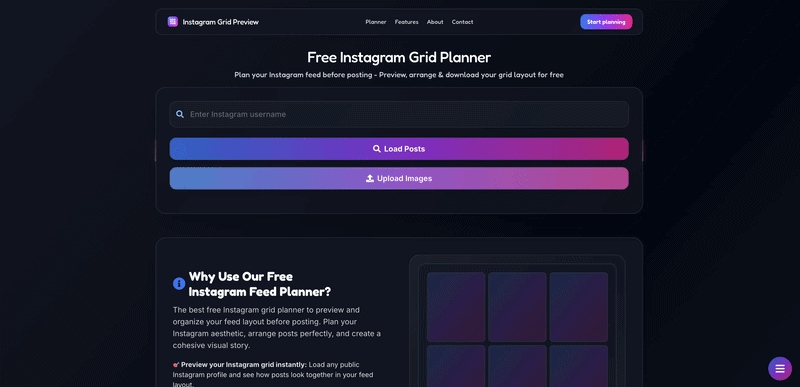 How to Plan Your Aesthetic with GridPeek