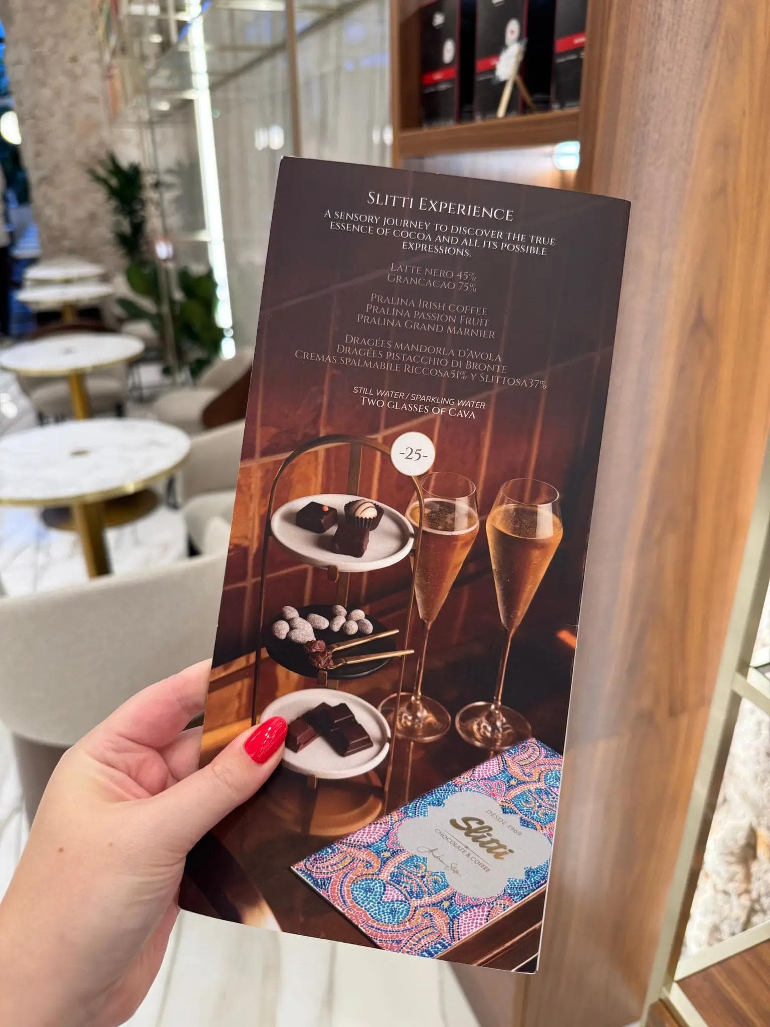 Cava + chocolate tastings